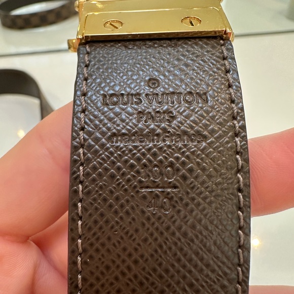Louis Vuitton Daniel Ebene Inventeur Reversible Belt - Picture 2 of 4